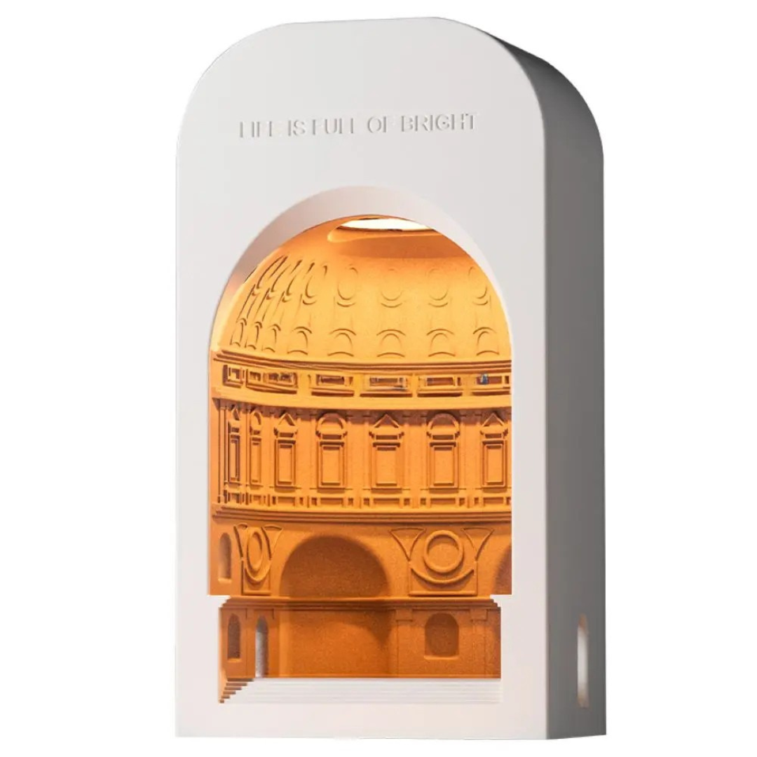 Nordic Luxury Electric Candle Warmer Lamp (Palace Style) - Adjustable Brightness Aromatherapy Warmer (US/AU Plug)
