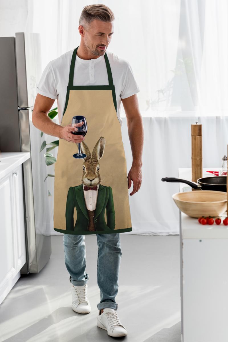 The Dapper Gentleman: Mr. Rabbit Fine Linen Apron