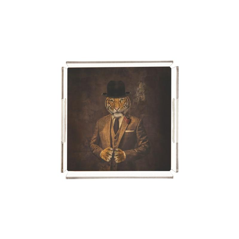 The Bold Visionary: Mr. Tiger Plexy Tray