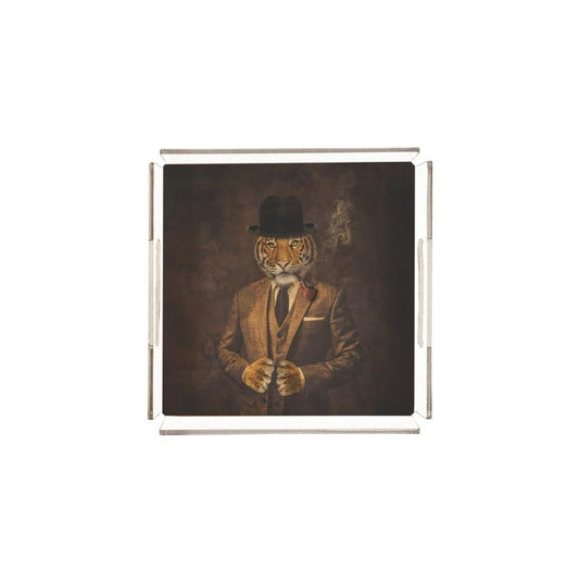 The Bold Visionary: Mr. Tiger Plexy Tray