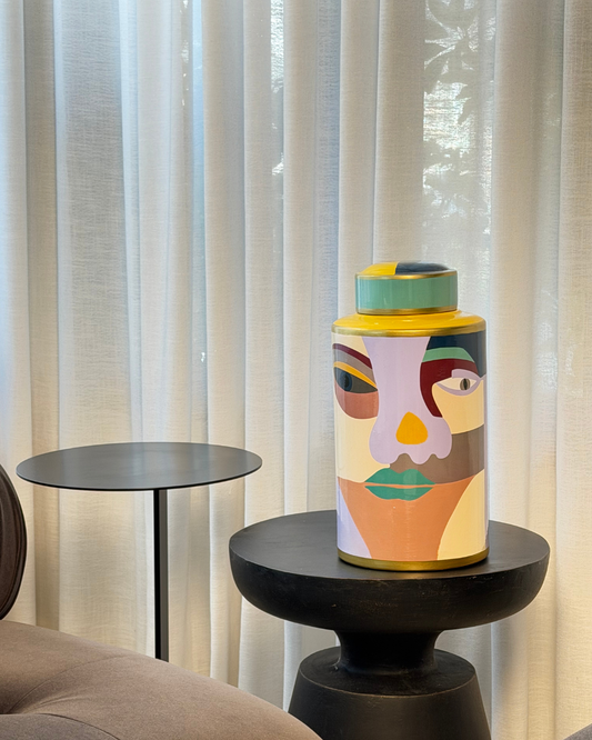 Luxury Ceramic Porcelain Decorative Vase - Elegant Modern Home Accent