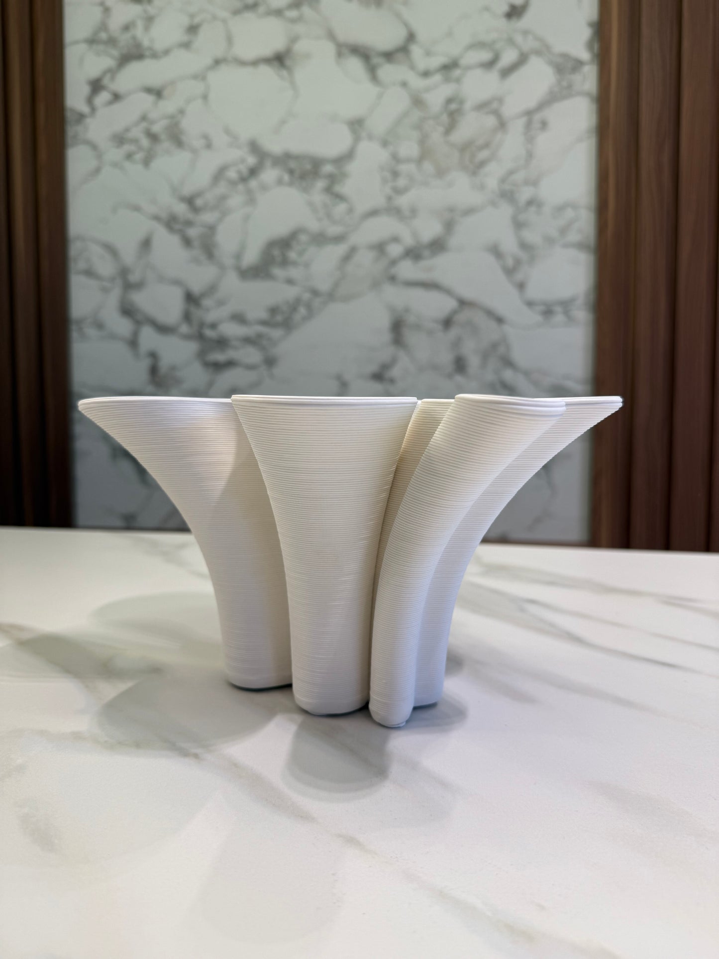 Merlin Living 3D Printing Nordic Vase - Medium Modern Decorative Home Accent