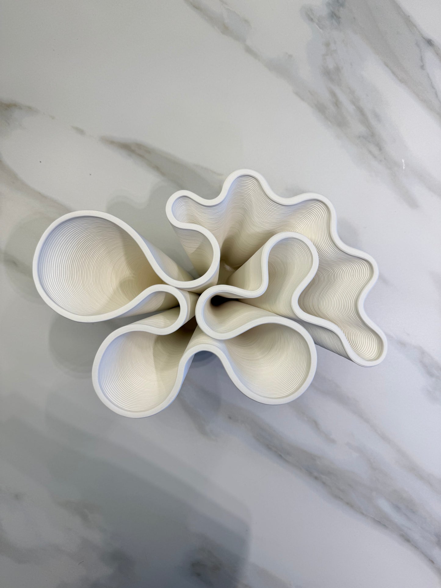 Merlin Living 3D Printing Nordic Vase - Medium Modern Decorative Home Accent