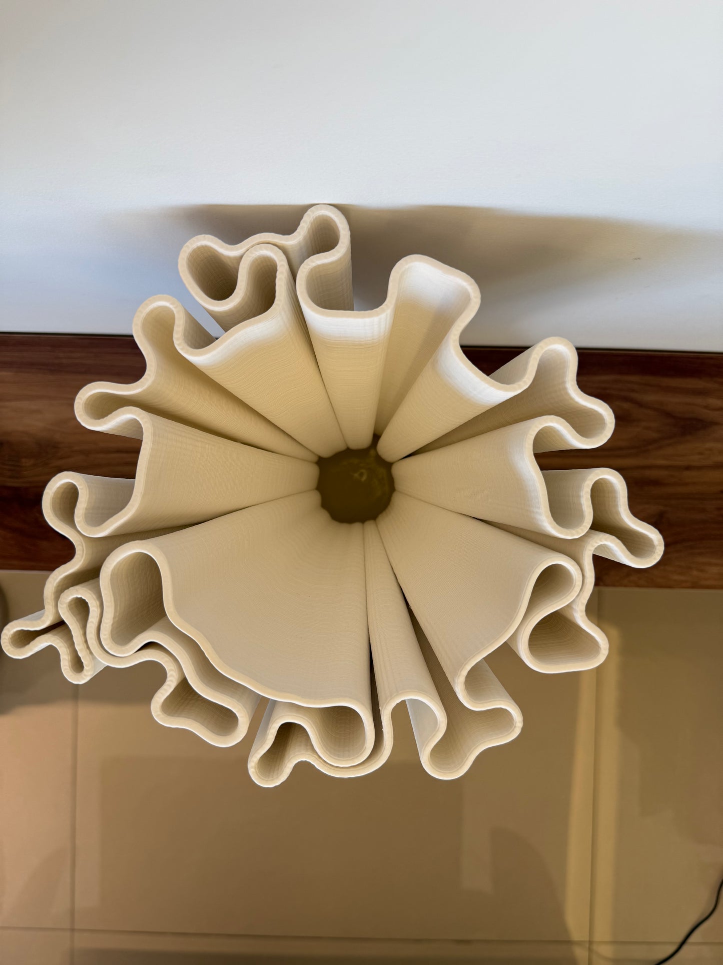 Living 3D Printing Nordic Vase - Large Modern Decorative Home Accent