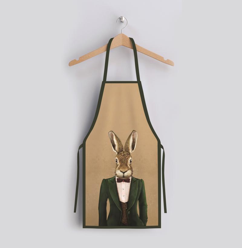 The Dapper Gentleman: Mr. Rabbit Fine Linen Apron