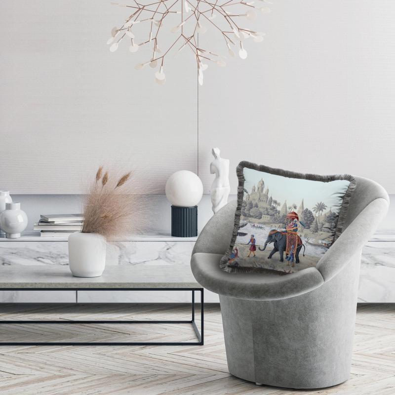 Otantic View Velvet Cushion