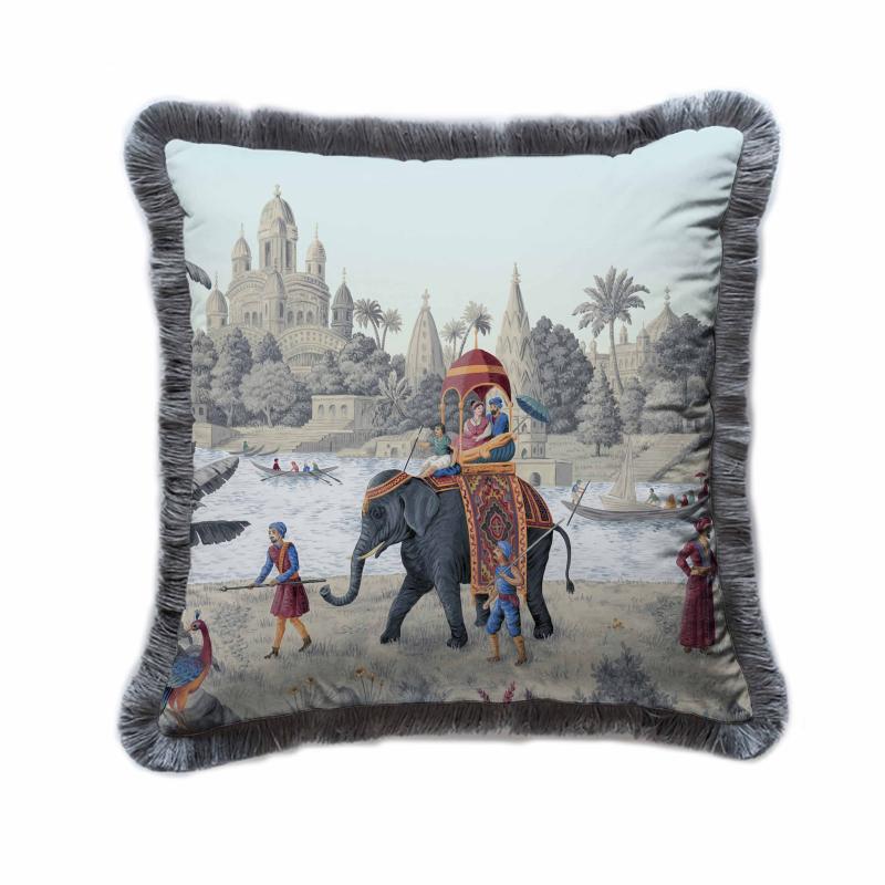 Otantic View Velvet Cushion