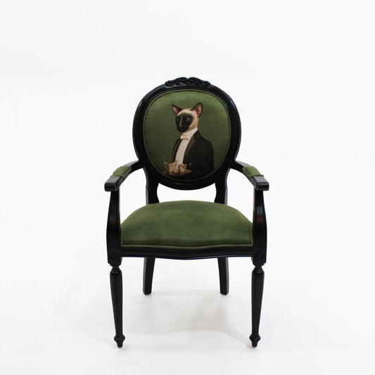 The Elegant Attendant: Mr. Cat Madam Armchair
